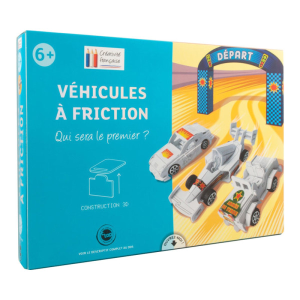 photo-Kit créatif - Voitures à assembler - Construction 3D - A partir de 6 ans