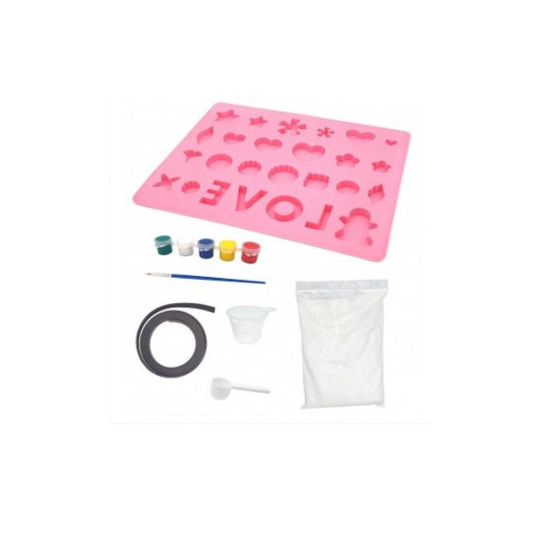 Kit créatif - Fabrication de magnets en plâtre - Enfant - A partir de 6 ans