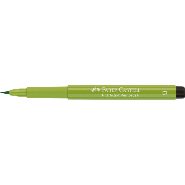 photo-Feutre à dessin - Pointe pinceau - Vert de mai - Pitt Artist - Faber-Castell