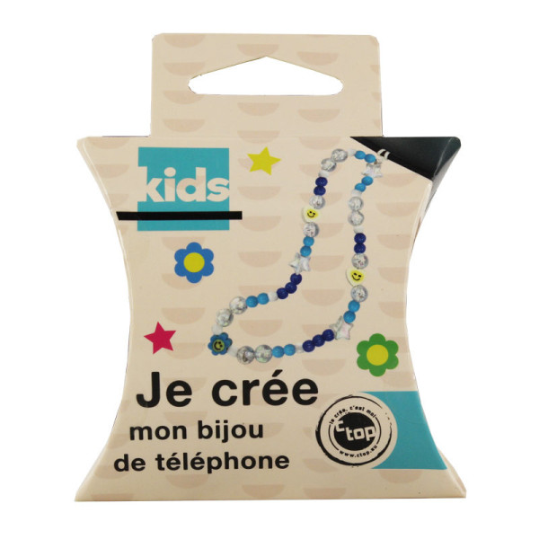 photo-Kit - Créer un bijou de téléphone - Perles et lettres
