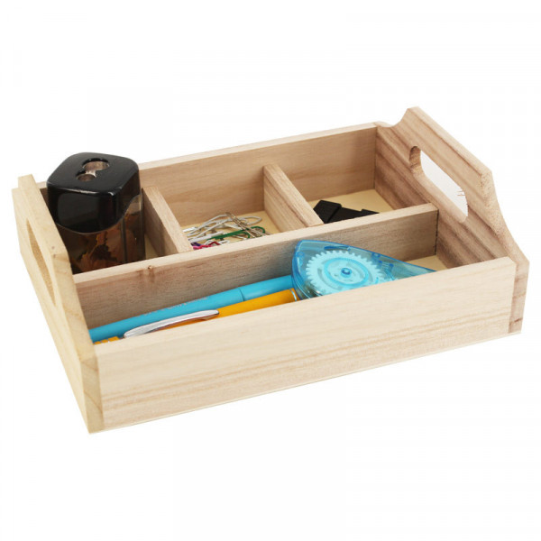 photo-Pot à crayons - Organisateur de bureau - Bois - Personnalisable