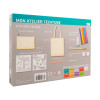 Kit créatif - Customise un sac et une trousse en coton - A partir de 6 ans