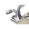 Bouilloire sifflante beige Laguiole capacité de 3L