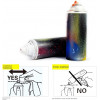 Poignée pistolet professionnel pour bombe de peinture spray gun