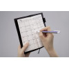 Gomme stylo - Blanche - Pointe rectangulaire - Recharge incluse - Tombow