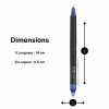 Stylo FriXion Pilot Point Clicker - Bleu - Rétractable - Pointe fine 0,5 mm