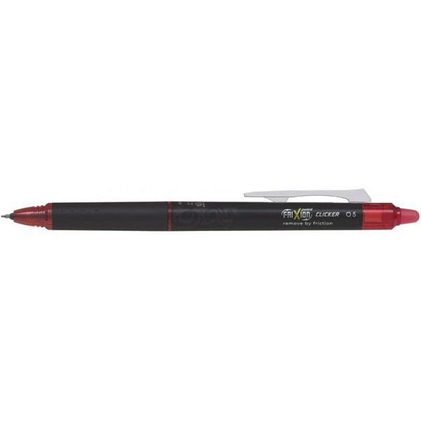 photo-Stylo FriXion Pilot Point Clicker - Rouge - Rétractable - Pointe fine 0,5 mm