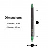 Stylo FriXion Pilot Point Clicker - Vert - Rétractable - Pointe fine 0,5 mm