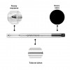 Recharge - Cartouche - Stylo à bille - GOLIATH - Caran d'Ache - Noir - Pointe M
