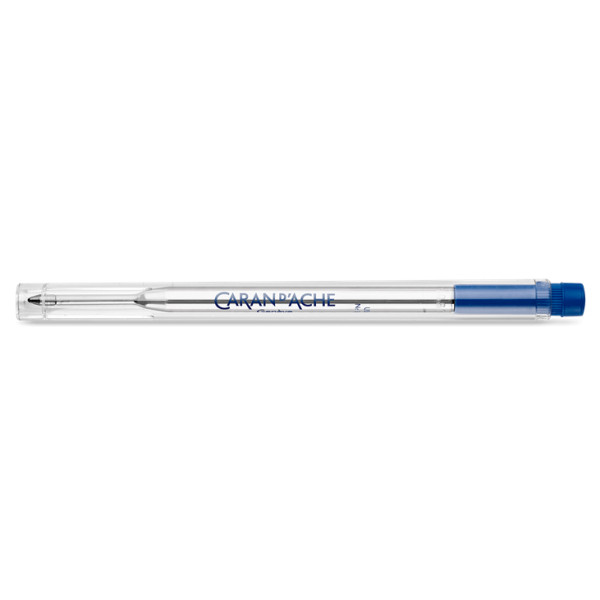 photo-Recharge - Cartouche - Stylo à bille - GOLIATH - Carand'Ache - Bleu - Pointe large