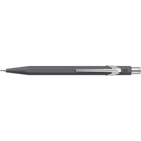 photo-Porte-mines - Métal - Gris - Mine de 0,7mm - Rechargeable - Carand'Ache 849