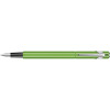 photo-Stylo plume - Vert fluo - Métal - Plume moyenne - Rechargeable - Carand'Ache - 849