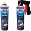 2 bombes de protection bas de caisse - 500 ml - Presto + pistolet professionnel pour bombe de peinture