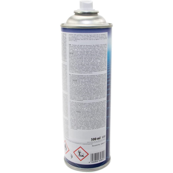 2 bombes de protection bas de caisse - 500 ml - Presto + pistolet professionnel pour bombe de peinture