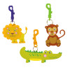 photo-Kit - Je crée mon porte-clés - Animaux de la savane - Lion - Singe - Crocodile