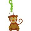Kit - Je crée mon porte-clés - Animaux de la savane - Lion - Singe - Crocodile