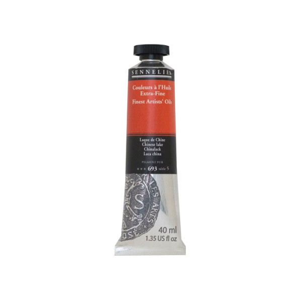 photo-Sennelier - Peinture à l'huile - Extra-fine - Laque de Chine - N°693 - Tube de 40ml
