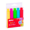 Porte-craies en plastique - Diamètre de 9 mm - Ajustable - 5 pièces