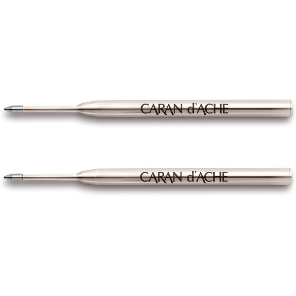 photo-2 Recharges - Cartouche - Stylo à bille - GOLIATH - Carand'Ache - Bleu - Pointe M