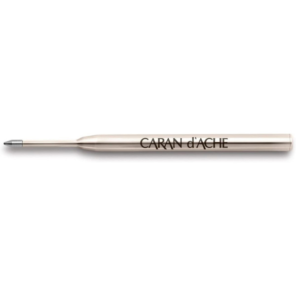 2 Recharges - Cartouche - Stylo à bille - GOLIATH - Caran d'Ache - Bleu - Pointe M