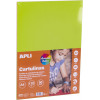 Carton de couleur assortiment de couleurs vives A4 170 g 50 feuilles - Apli