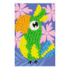 photo-Tableau en pompons - Activité pour enfant - Lion