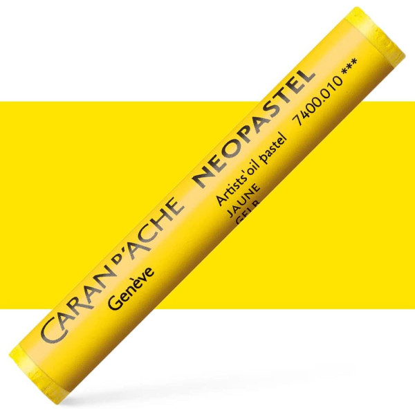 photo-Pastel tendre à l'huile - Jaune - Neopastel - Carand'Ache