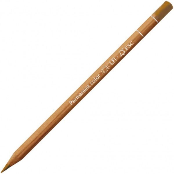 photo-Crayon de couleur - Ocre vert - Carand'Ache - Luminance 6901