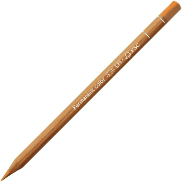 photo-Crayon de couleur - Abricot - Carand'Ache - Luminance 6901