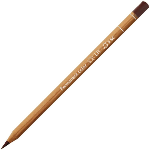 photo-Crayon de couleur - Sienne brûlée - Carand'Ache - Luminance 6901