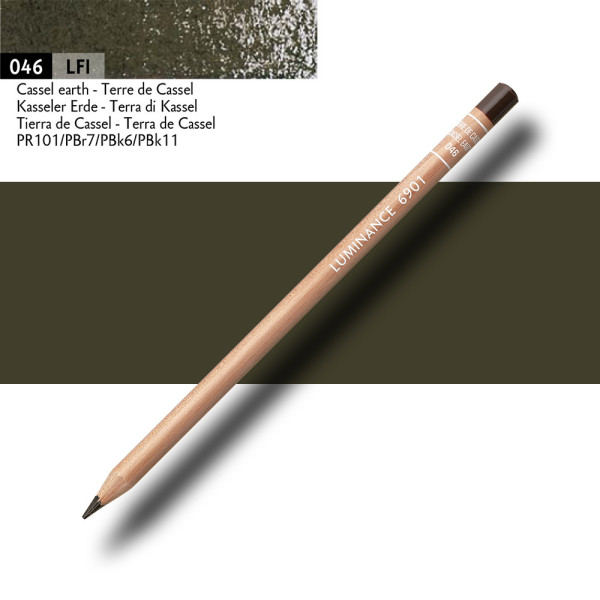 Crayon de couleur - Terre de Cassel - Caran d'Ache - Luminance 6901