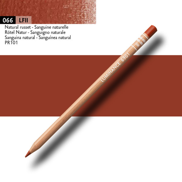 Crayon de couleur - Sanguine naturelle - Caran d'Ache - Luminance 6901