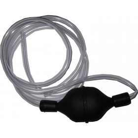 photo-Pompe à siphon - Manuelle - Pour essence, plomberie - 180 cm de longueur