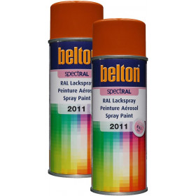 photo-2 bombes de peinture Belton Spectral RAL2011 Orange foncé 400ml