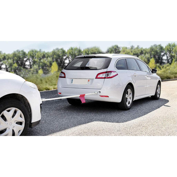 Barre pour remorquer ou tracter un véhicule - 2 tonnes maximum - Turbocar