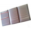 Etui pour carte grise - 3 volets - 130 x 260 mm - PVC - Noir