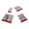 photo-Cales à mastiquer en métal - Pour appliquer le mastic - Assortiment de 4 tailles - Auto K