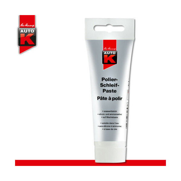 Pâte à polir - Elimine les rayures et éraflures - Carrosserie - Auto K - Tube 75ml