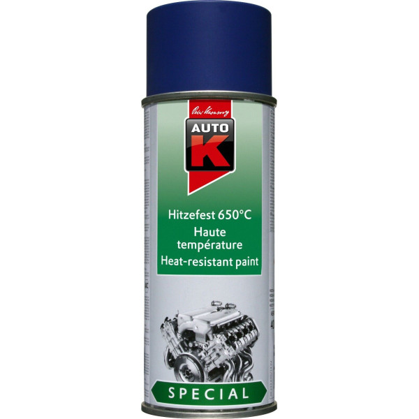 photo-Bombe de peinture haute température - Bleu - Auto-K - 400ml