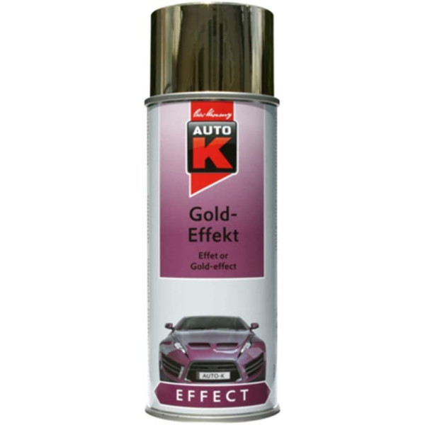 photo-Bombe de peinture or carrosserie voiture Auto K 400ml