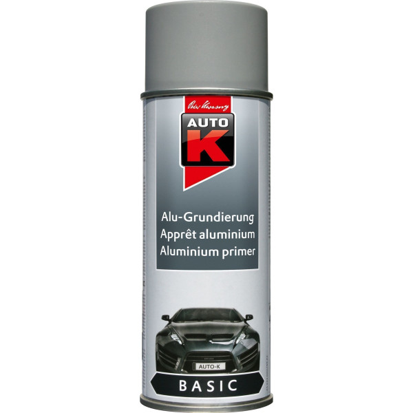 photo-Bombe de peinture - Apprêt - Primaire - Pour surface en aluminium - Auto K