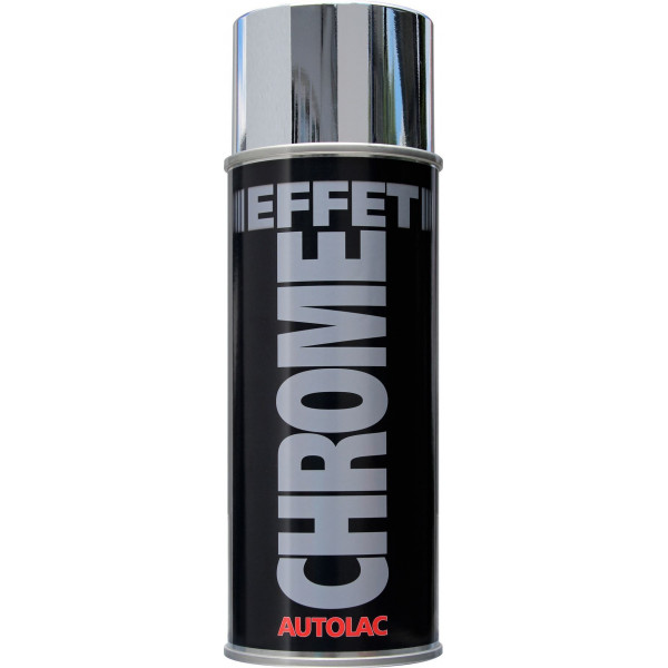 photo-Bombe de peinture - Effet chrome - Autolac - 400ml