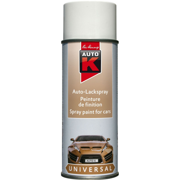 photo-Bombe de peinture - Blanc brillant - Carrosserie - Auto - Moto - Auto K