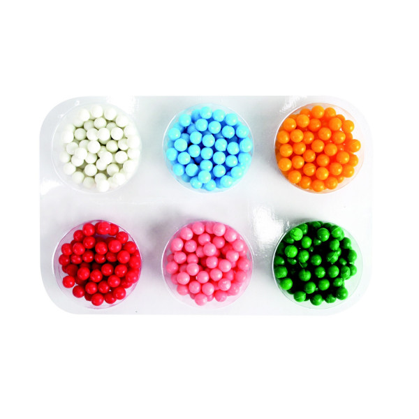 photo-Perles d'eau - Perles magiques - Assortis - Blanc - Rouge - Bleu - Rose - Vert - Orange