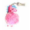 photo-Kit loisirs créatifs - Porte-clés - Fausse fourrure - Licorne - CTOP