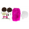 Kit loisirs créatifs - Porte-clés - Fausse fourrure - Petit paresseux - CTOP