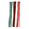 photo-Chenilles - Loisirs créatifs - Blanc/Rouge - Vert/Rouge - 30 cm longueur