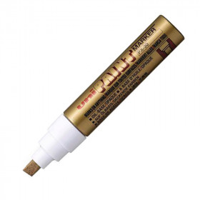 photo-Marqueur - Permanent - Indélébile - Or - Pointe biseautée - Paint Marker PX30