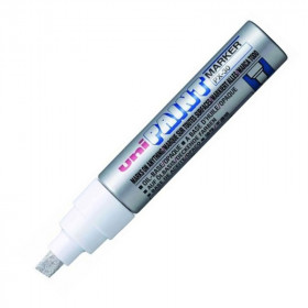 photo-Marqueur - Permanent - Indélébile - Argent - Pointe biseautée - Paint Marker PX30