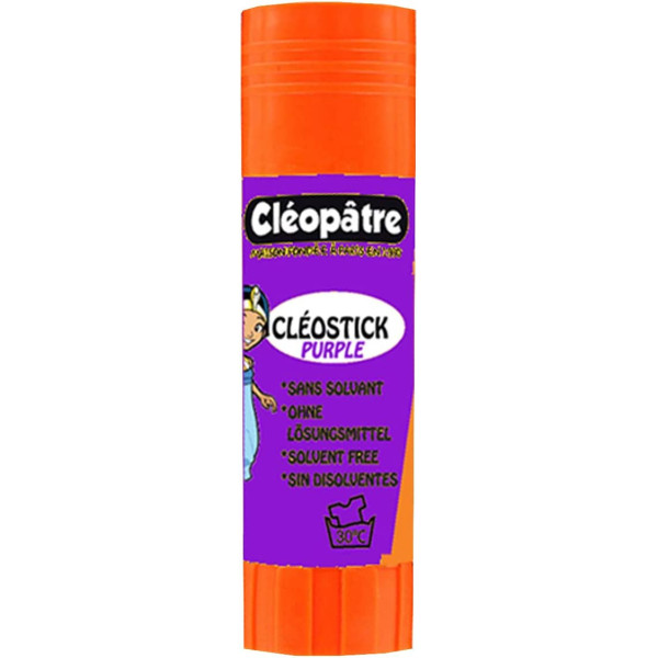 Lot de 12 bâtons De Colle - Purple Stick - 8G - Cléopâtre